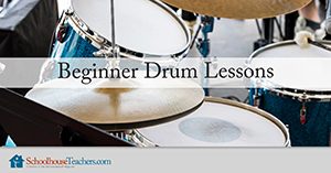 Beginner Drum Lessons from Schoolhouse Teachers
