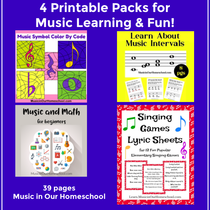 Music Learning and Fun Printable Set