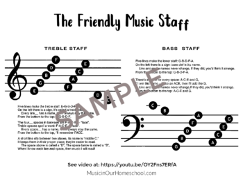 The Friendly Music Staff