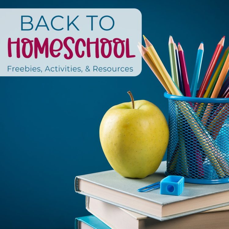 Back to Homeschool Freebies, Activities, and Resources