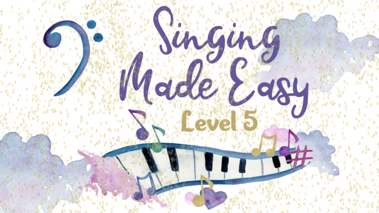 Intermediate Singing Lessons with Singing Made Easy ~ Level 5