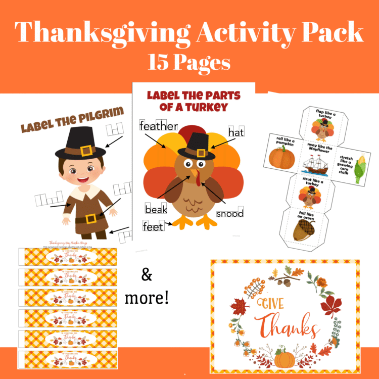 Thanksgiving Activity Pack