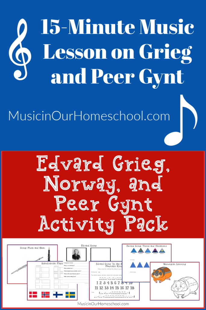 15-Minute Music Lesson on Grieg and Peer Gynt 