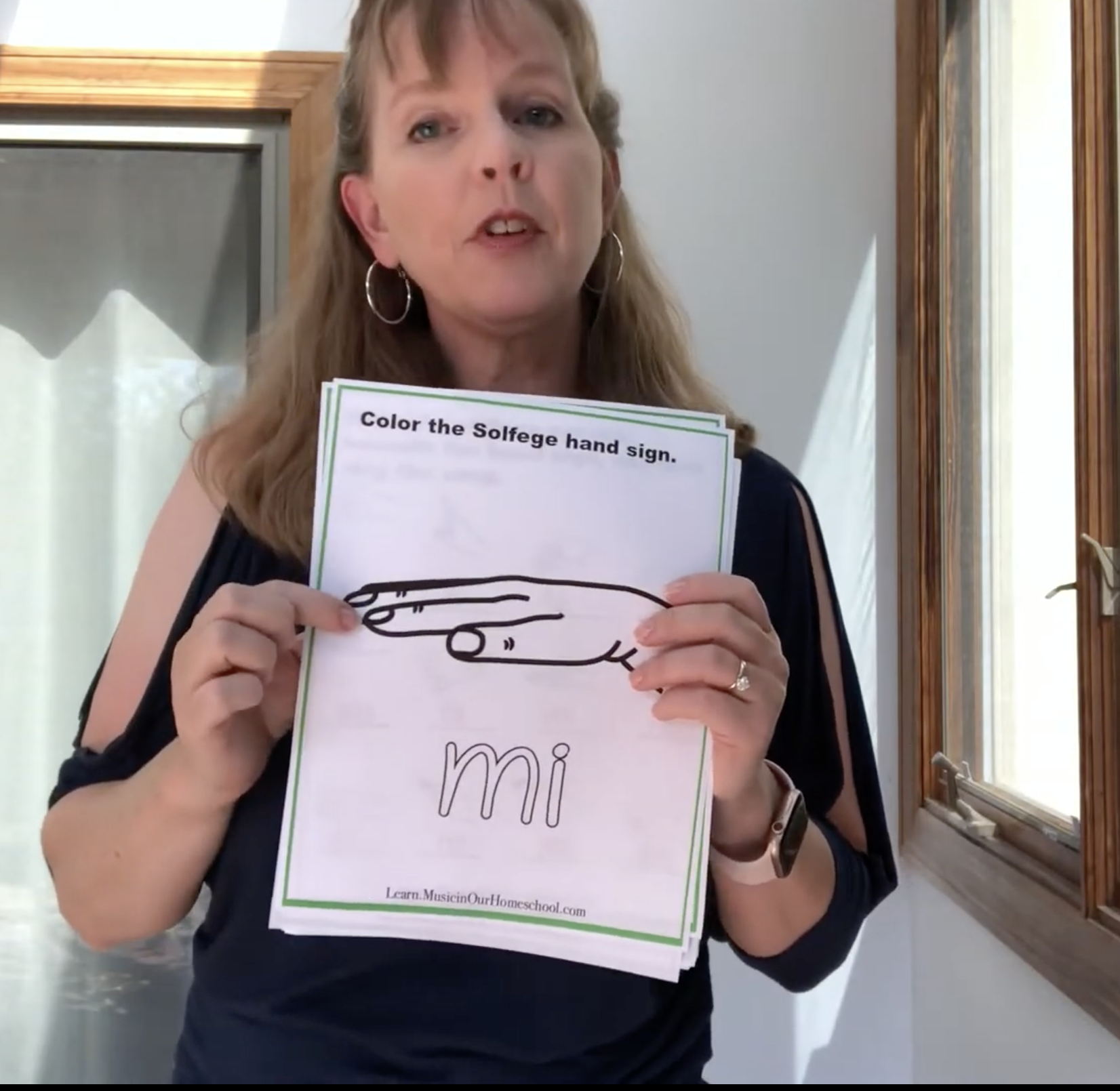 Learn to sight sing with solfege hand signs