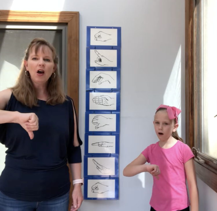 Learn to sight sing with solfege hand signs