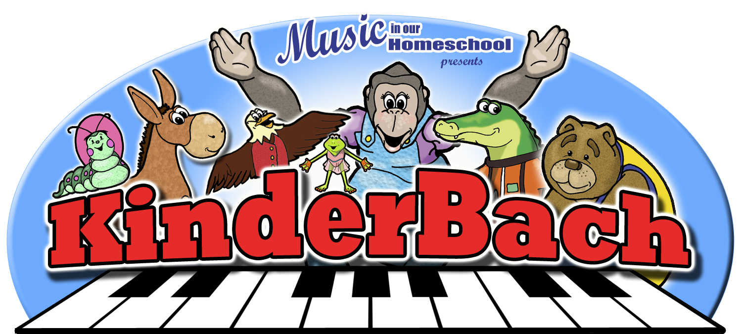 KinderBach beginning beginning piano for preschoolers is now sold exclusively through Music in Our Homeschool
