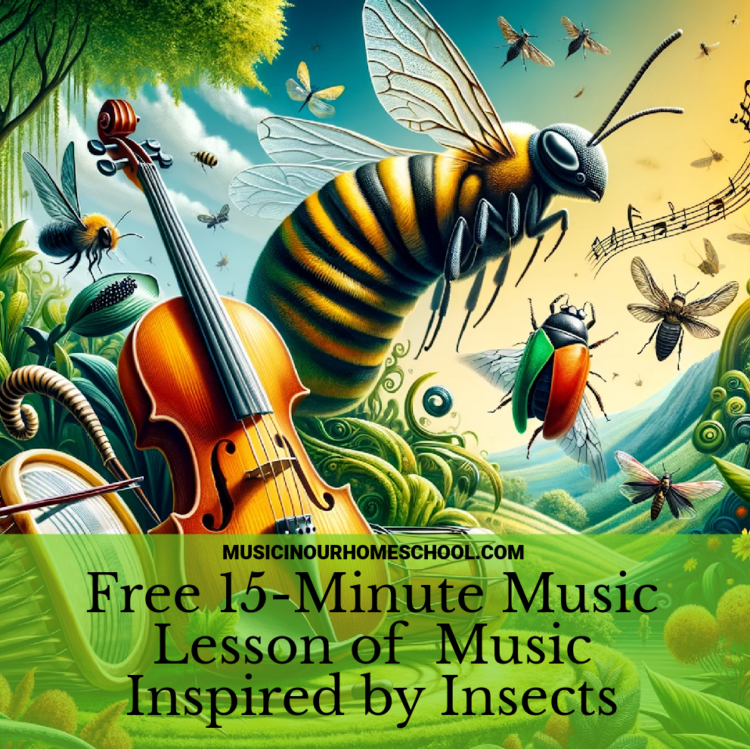 15-Minute Music Lesson of Music Inspired by Insects ~ Music in Nature ...