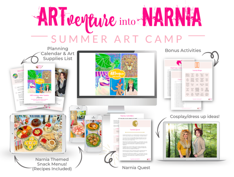 ARTventure into Narnia summer art camp