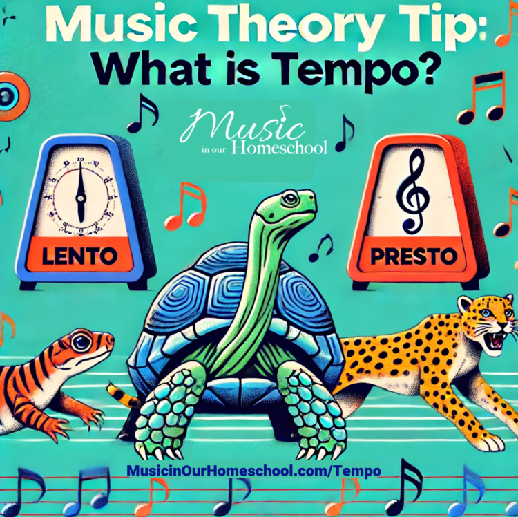 Music Theory Tip: What is Tempo and How to Practice It in Your Homeschool