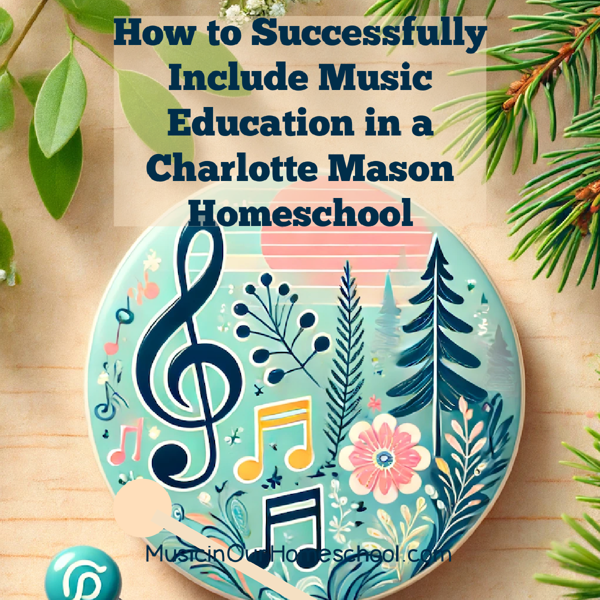how to successfully include music education in your Charlotte Mason homeschool.