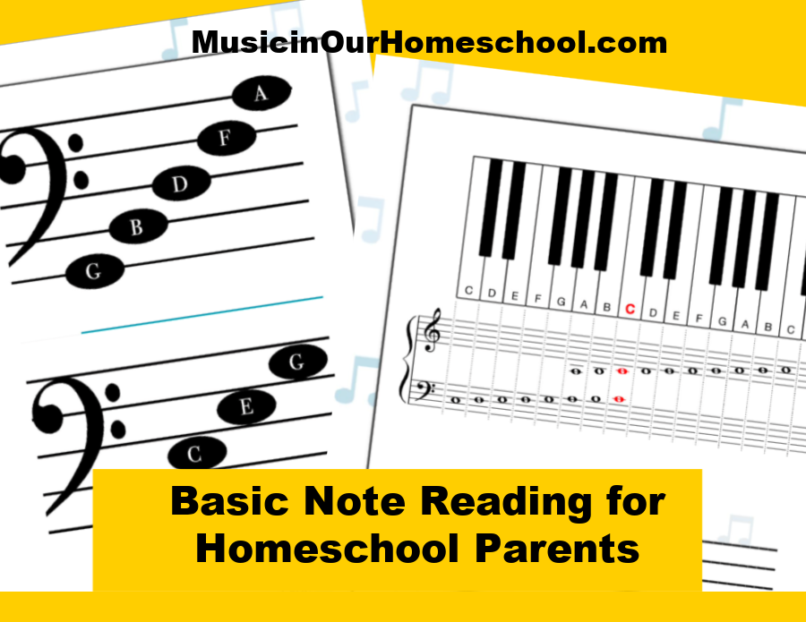 Basic Note Reading for Homeschool Parents