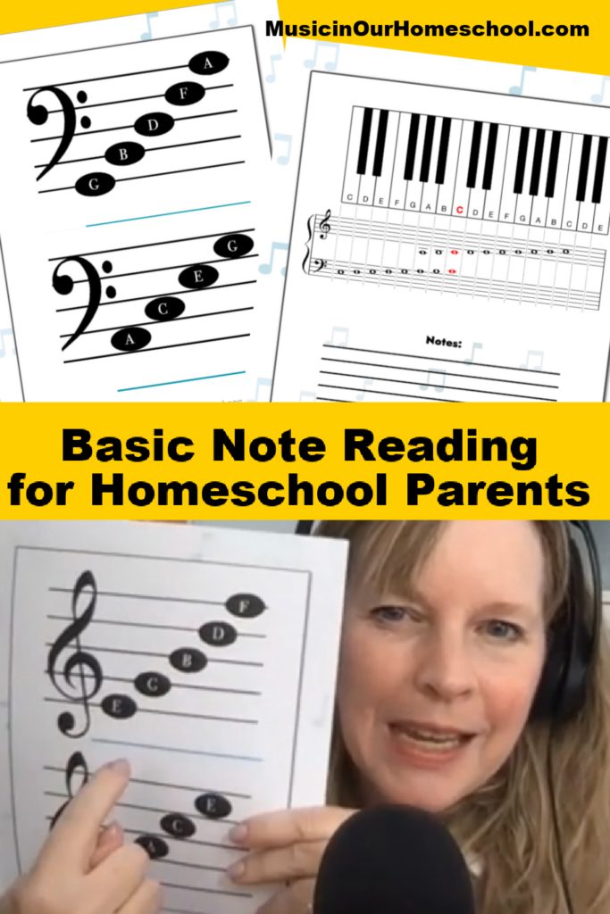 Basic Note Reading for Homeschool Parents