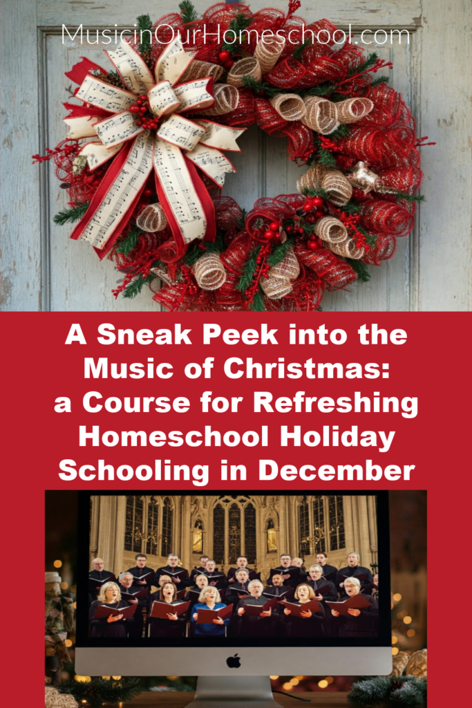 Music of Christmas course