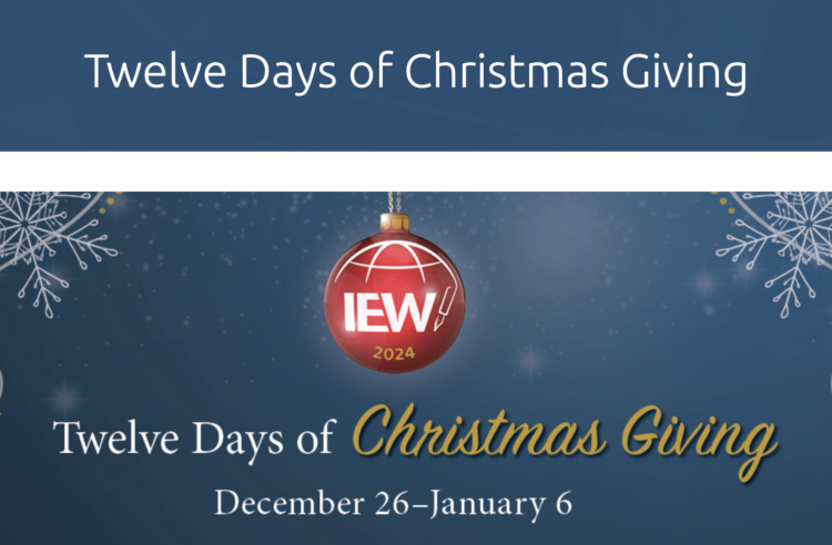 IEW Christmas Gifts