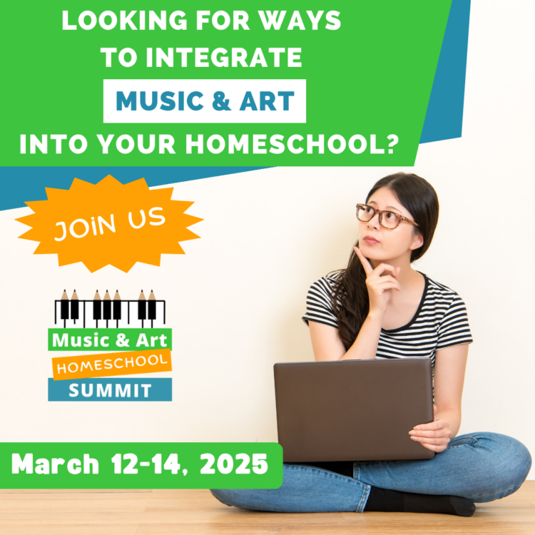 Looking for ways to integrate music and art into your homeschool?