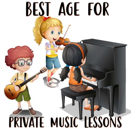 Best age for private music lessons