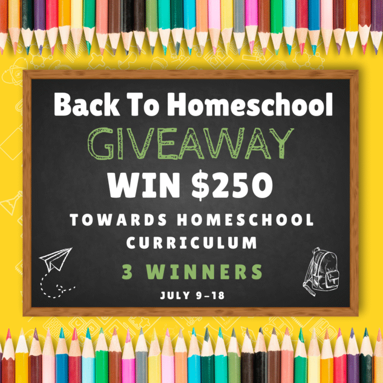 Back to Homeschool Giveaway