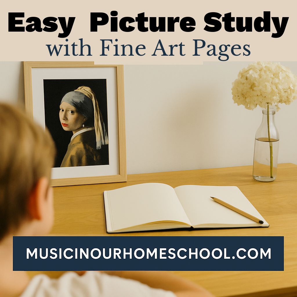Easy Picture Study the Charlotte Mason Way