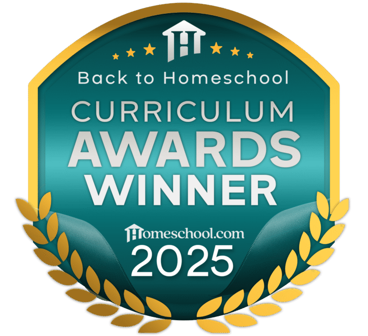Back to Homeschool curriculum awards winner 2025