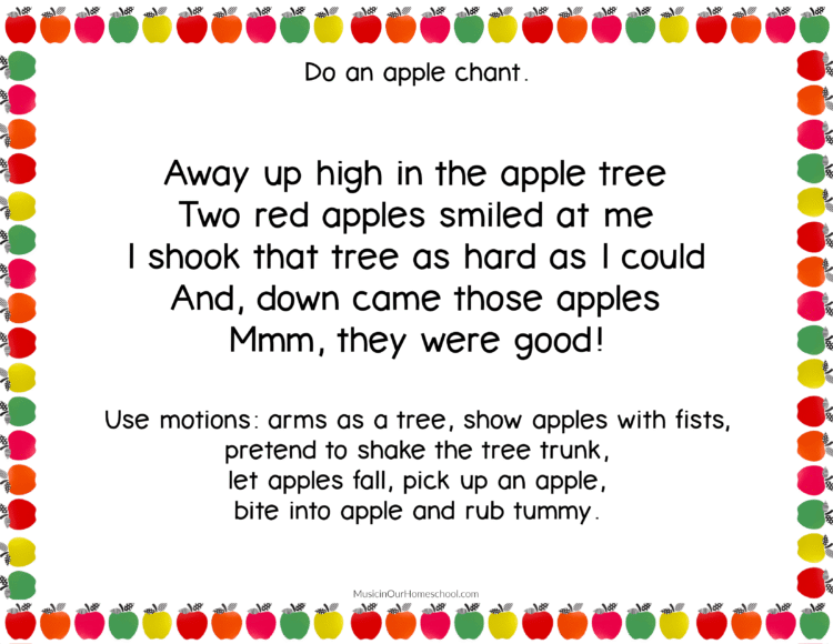 Apple chant