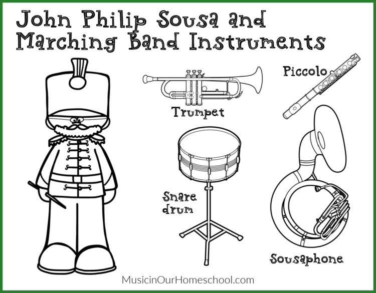 marching band instruments
