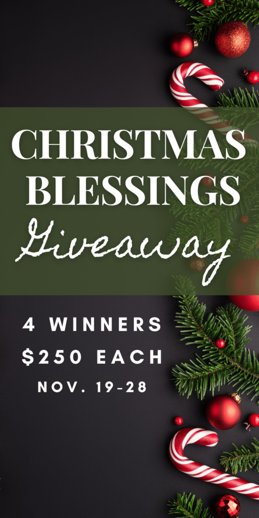 Christmas Blessings Giveaway