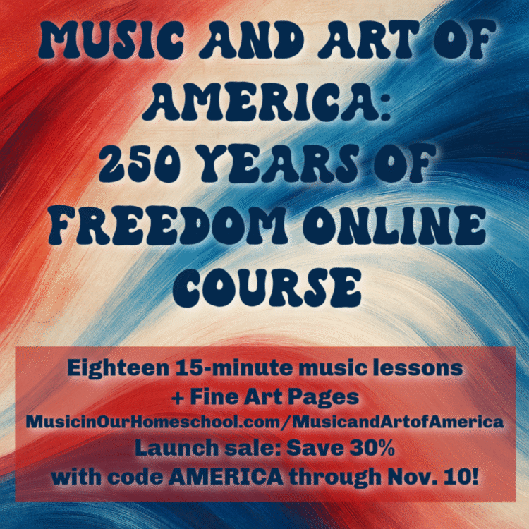 Celebrate America 250 with Music and Art of America: 250 Years of Freedom online course