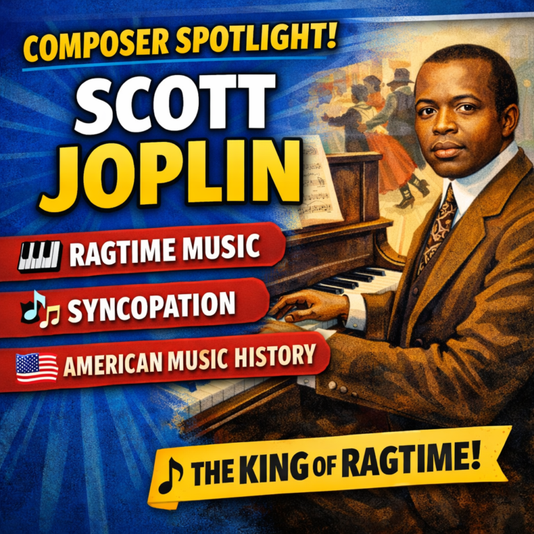 Scott Joplin King of Ragtime composer spotlight