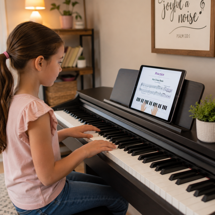 Online Piano for Homeschoolers with Hoffman Academy