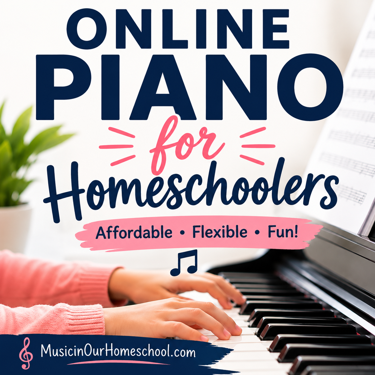 Online Piano for Homeschoolers with Hoffman Academy