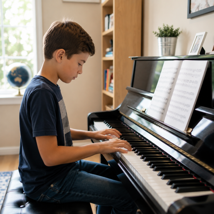 Online Piano for Homeschoolers with Hoffman Academy