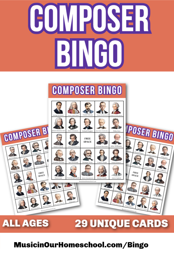 Composer Bingo