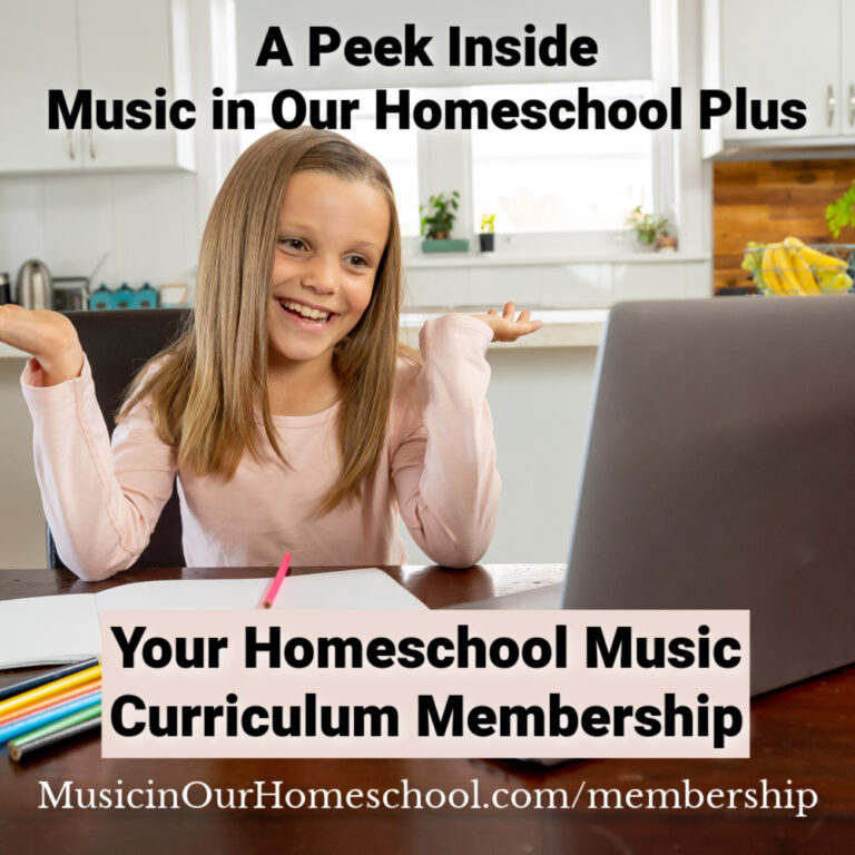 A Peek Inside Music in Our Homeschool Plus_ Your Homeschool Music Curriculum Membership